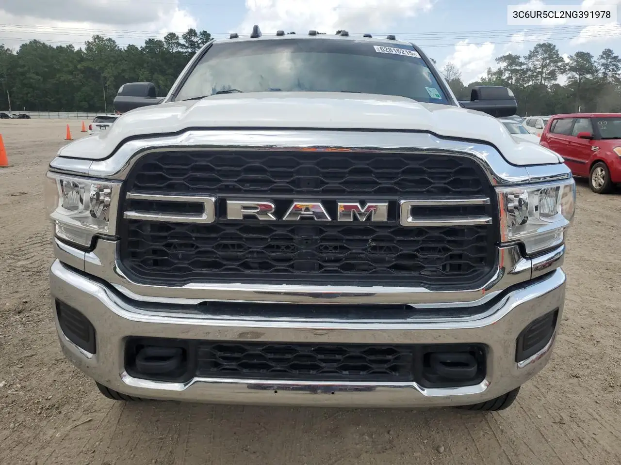 2022 Ram 2500 Tradesman VIN: 3C6UR5CL2NG391978 Lot: 62816215