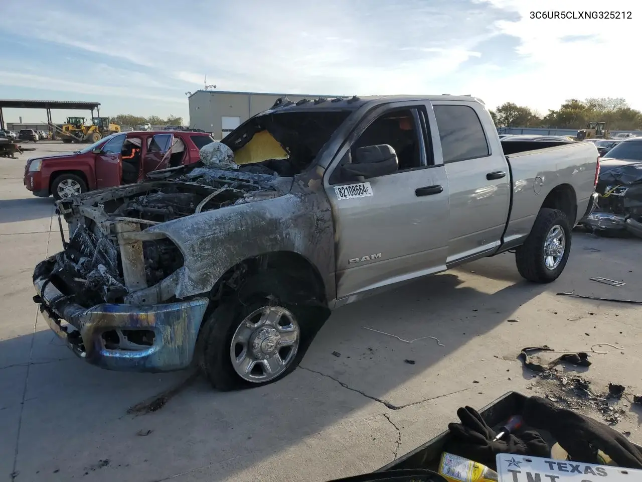 2022 Ram 2500 Tradesman VIN: 3C6UR5CLXNG325212 Lot: 82108664