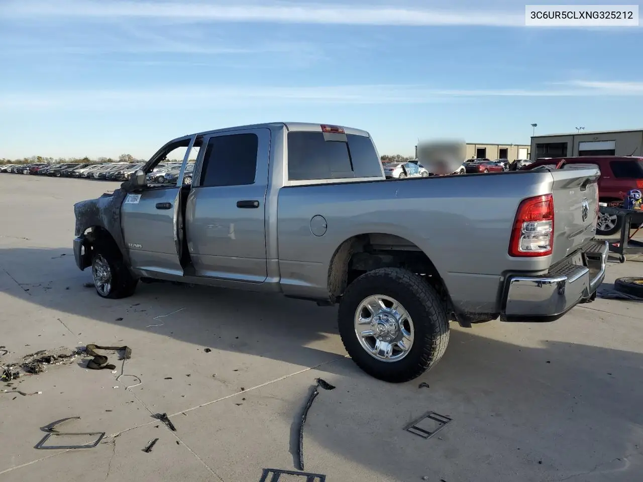 2022 Ram 2500 Tradesman VIN: 3C6UR5CLXNG325212 Lot: 82108664