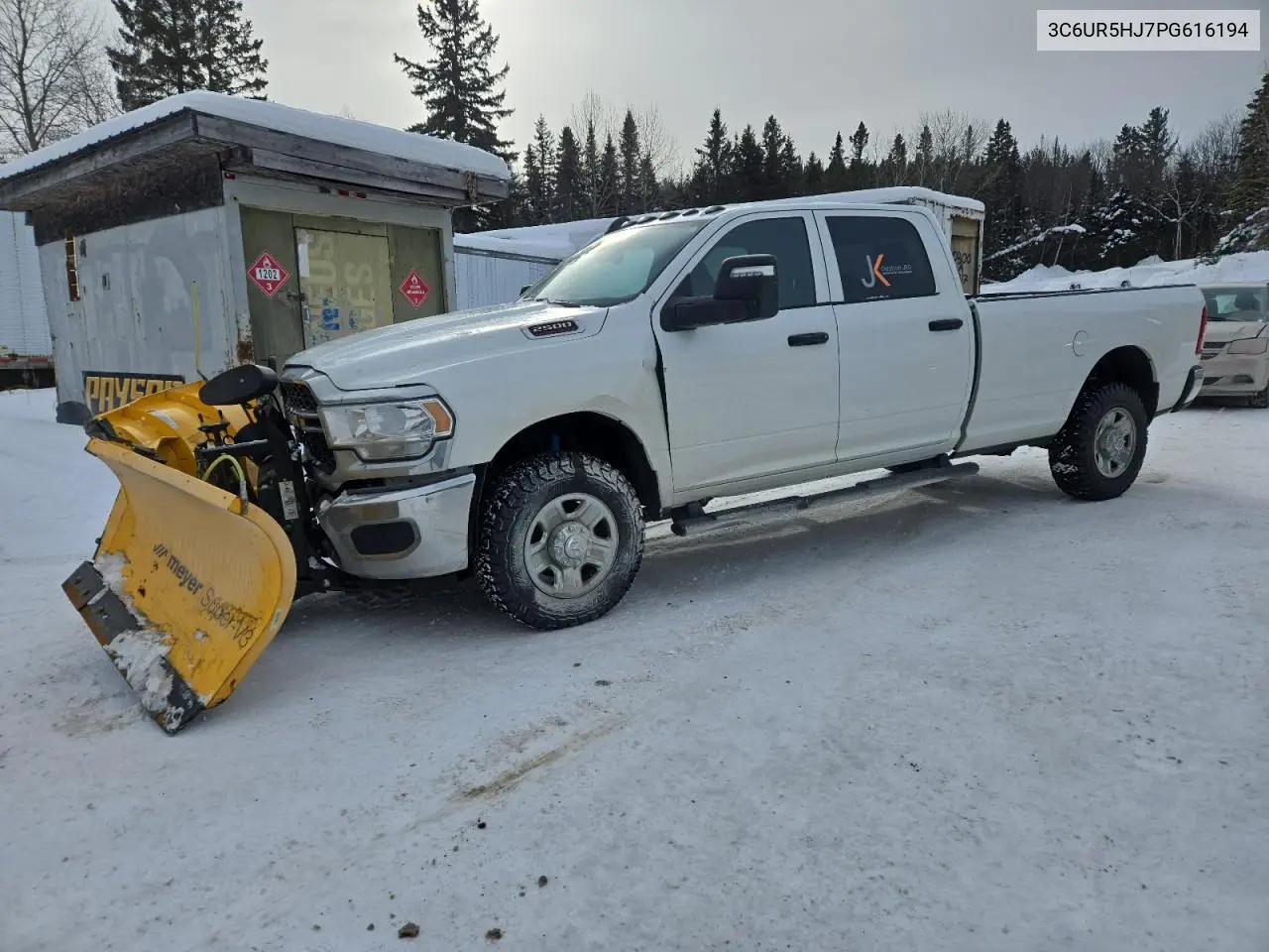 2023 Ram 2500 Tradesman VIN: 3C6UR5HJ7PG616194 Lot: 42195945
