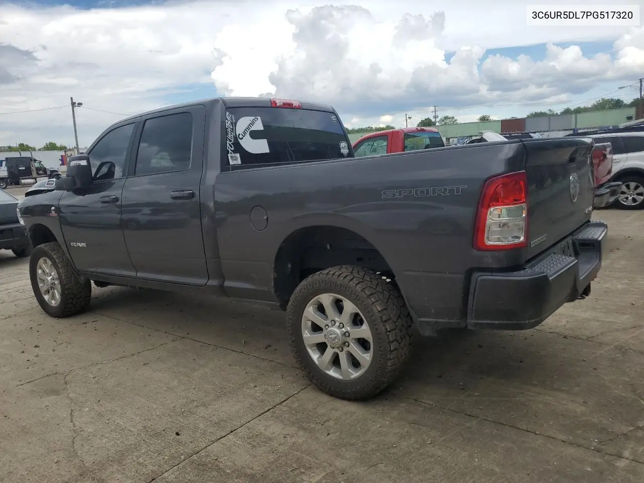 2023 Ram 2500 Big Horn VIN: 3C6UR5DL7PG517320 Lot: 56830845