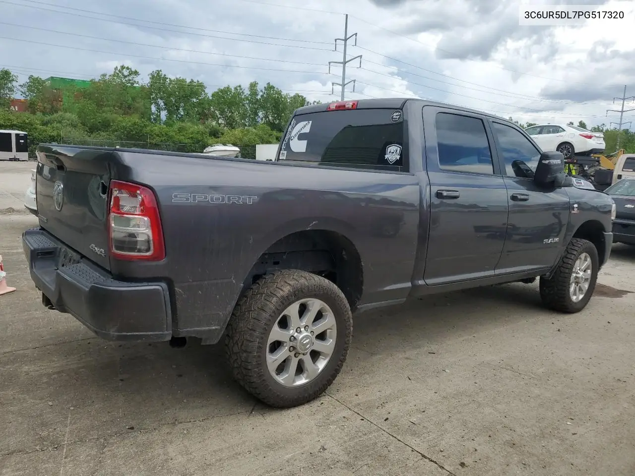 2023 Ram 2500 Big Horn VIN: 3C6UR5DL7PG517320 Lot: 56830845