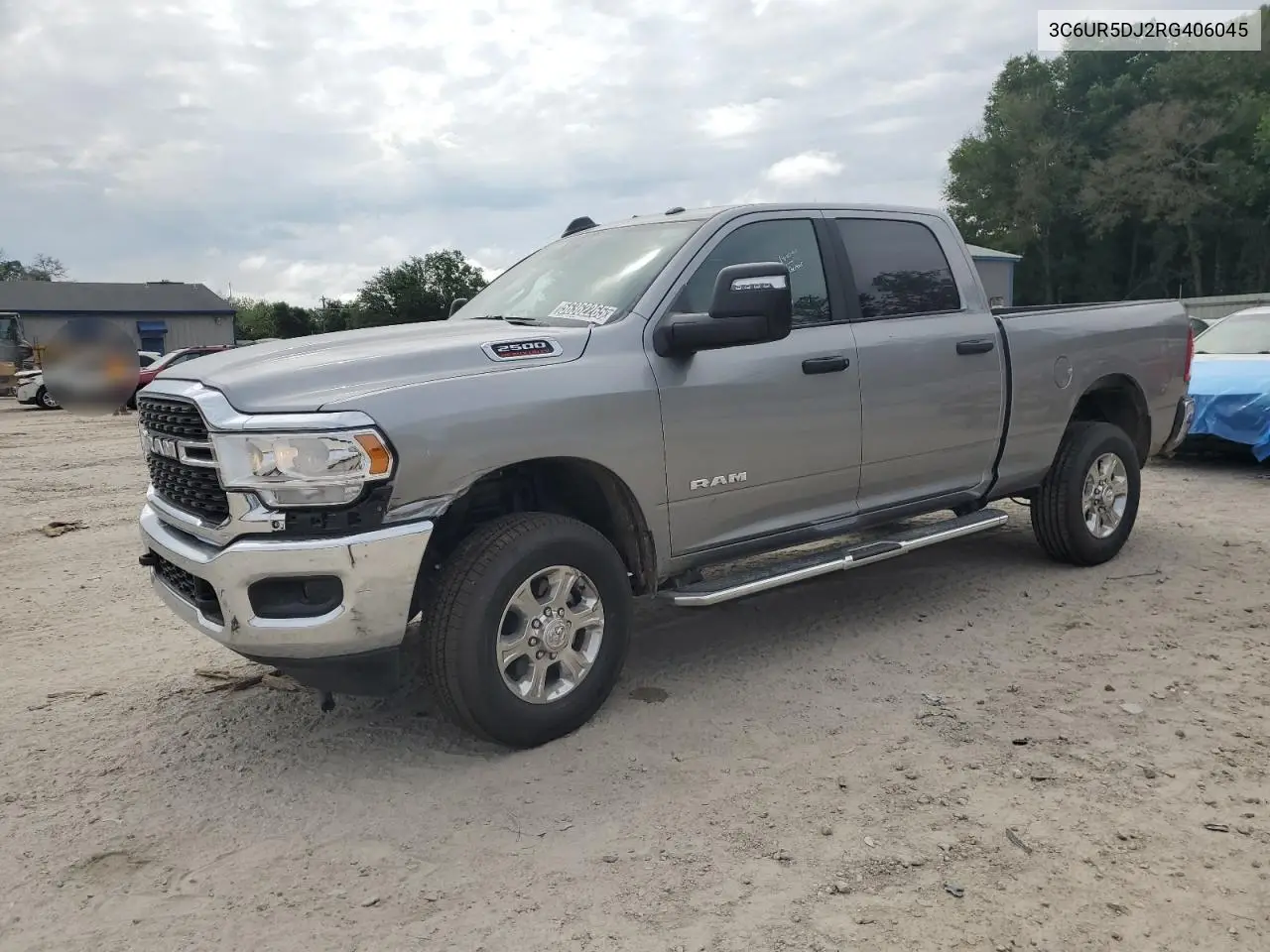 2024 Ram 2500 Big Horn VIN: 3C6UR5DJ2RG406045 Lot: 56362265