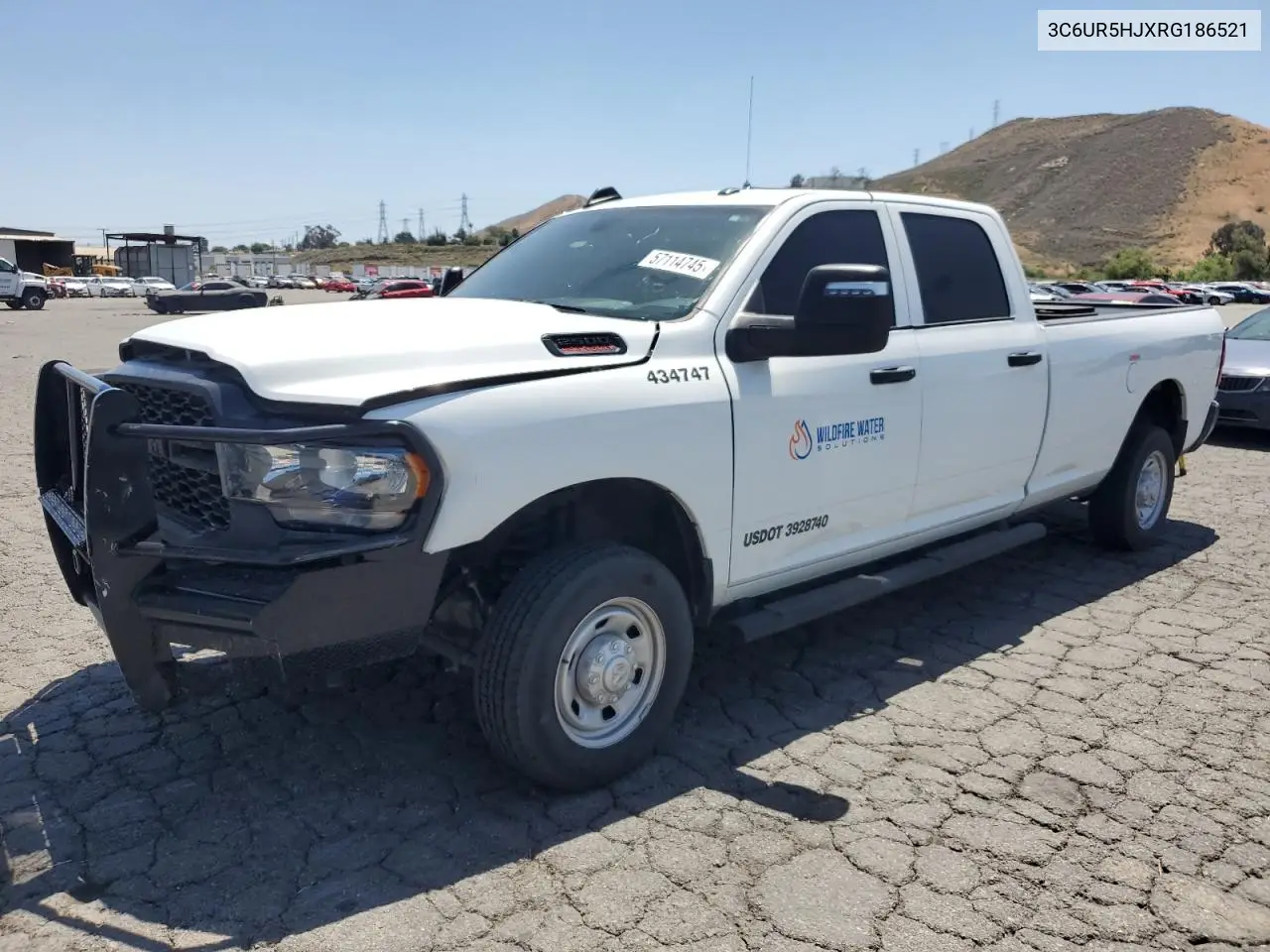 2024 Ram 2500 Tradesman VIN: 3C6UR5HJXRG186521 Lot: 57114745