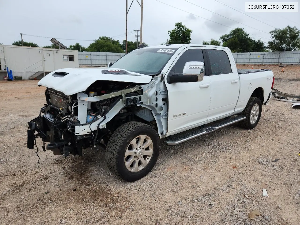 2024 Ram 2500 Laramie VIN: 3C6UR5FL3RG137052 Lot: 63027555