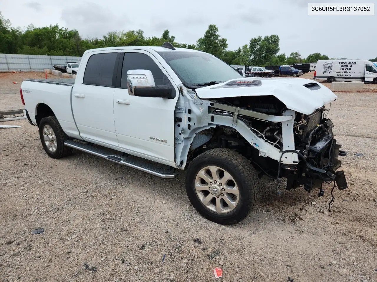 2024 Ram 2500 Laramie VIN: 3C6UR5FL3RG137052 Lot: 63027555