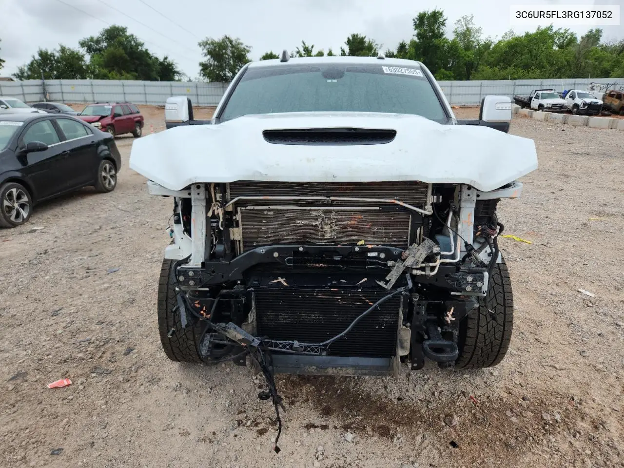 2024 Ram 2500 Laramie VIN: 3C6UR5FL3RG137052 Lot: 63027555