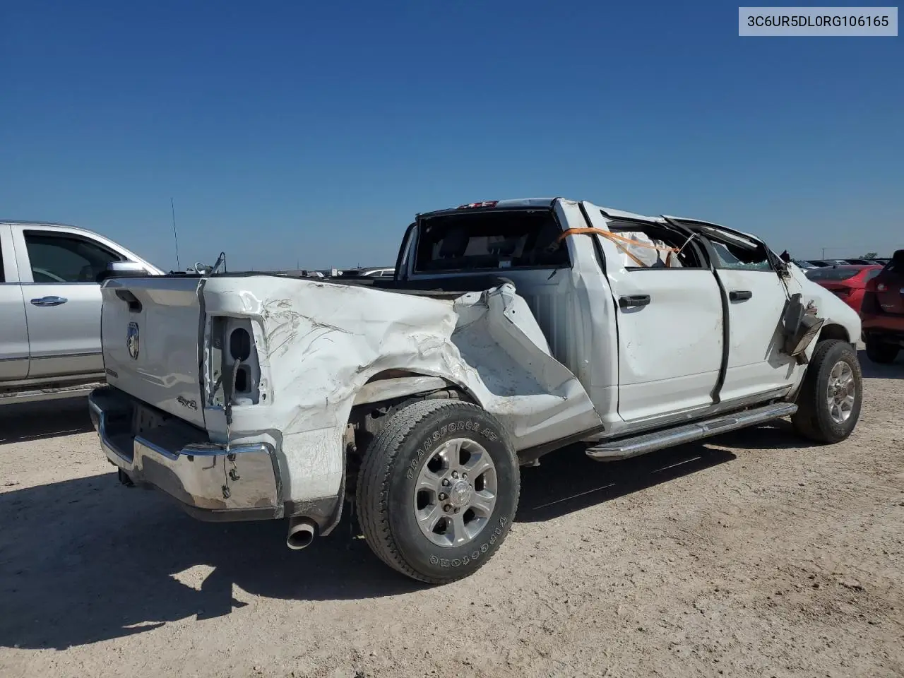 2024 Ram 2500 Big Horn VIN: 3C6UR5DL0RG106165 Lot: 71636334