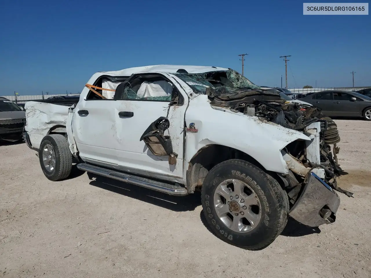 2024 Ram 2500 Big Horn VIN: 3C6UR5DL0RG106165 Lot: 71636334