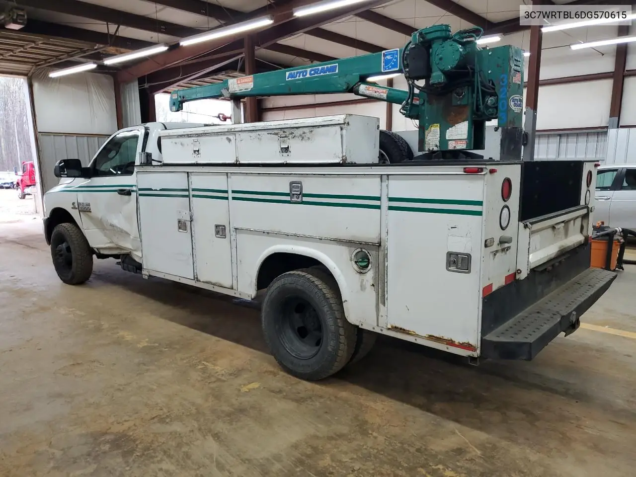 2013 Ram 3500 VIN: 3C7WRTBL6DG570615 Lot: 50967705