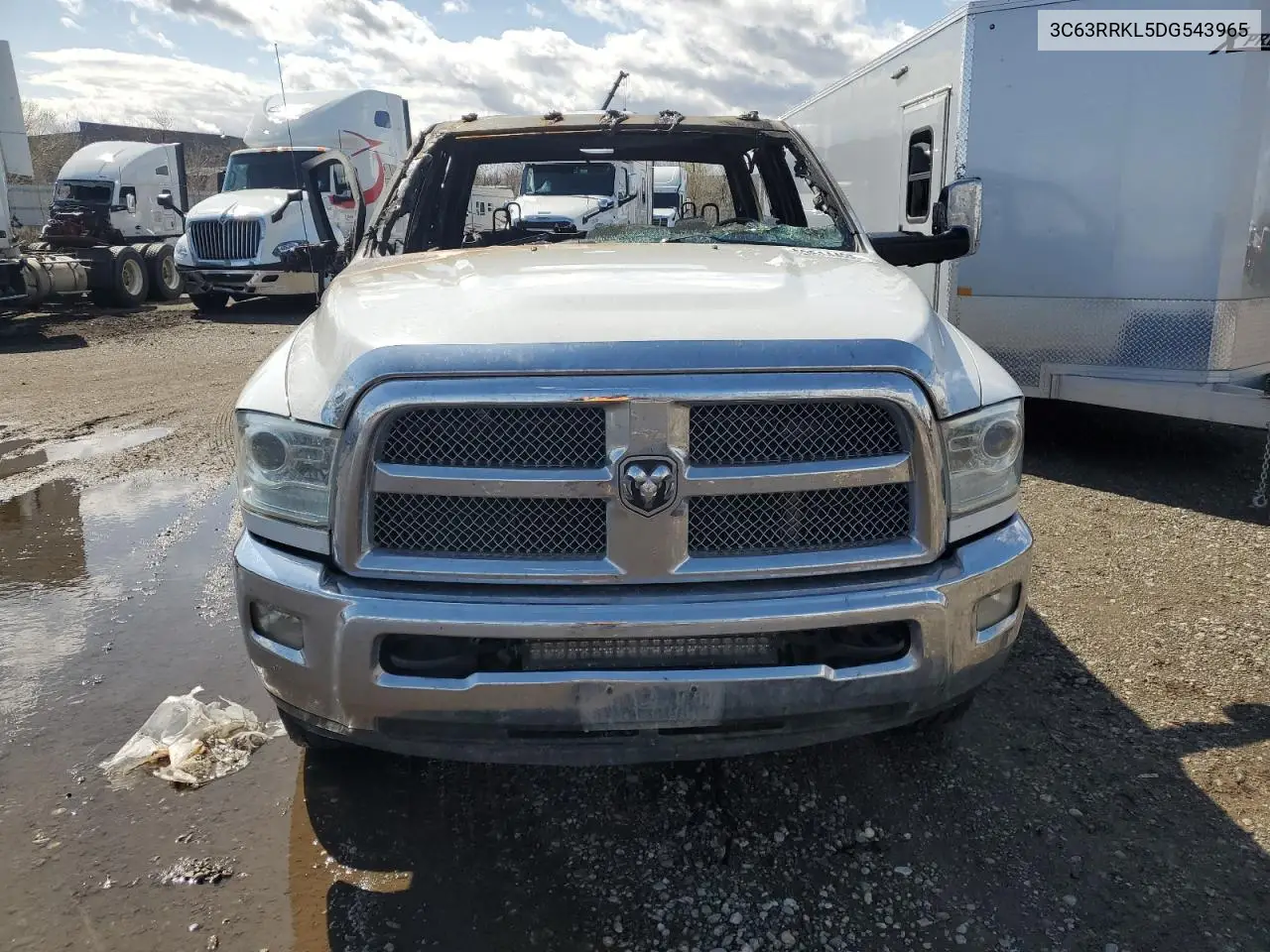 2013 Ram 3500 Longhorn VIN: 3C63RRKL5DG543965 Lot: 53514435