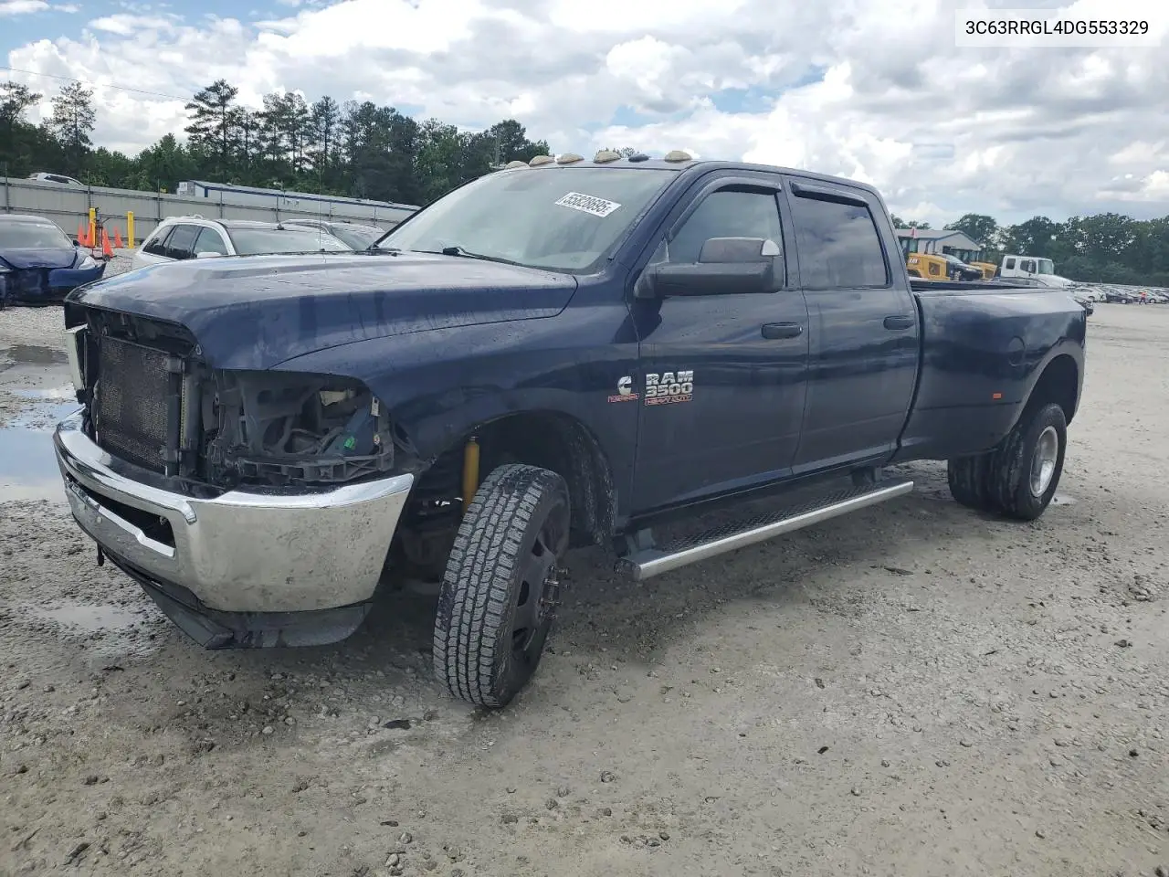 2013 Ram 3500 St VIN: 3C63RRGL4DG553329 Lot: 55828695