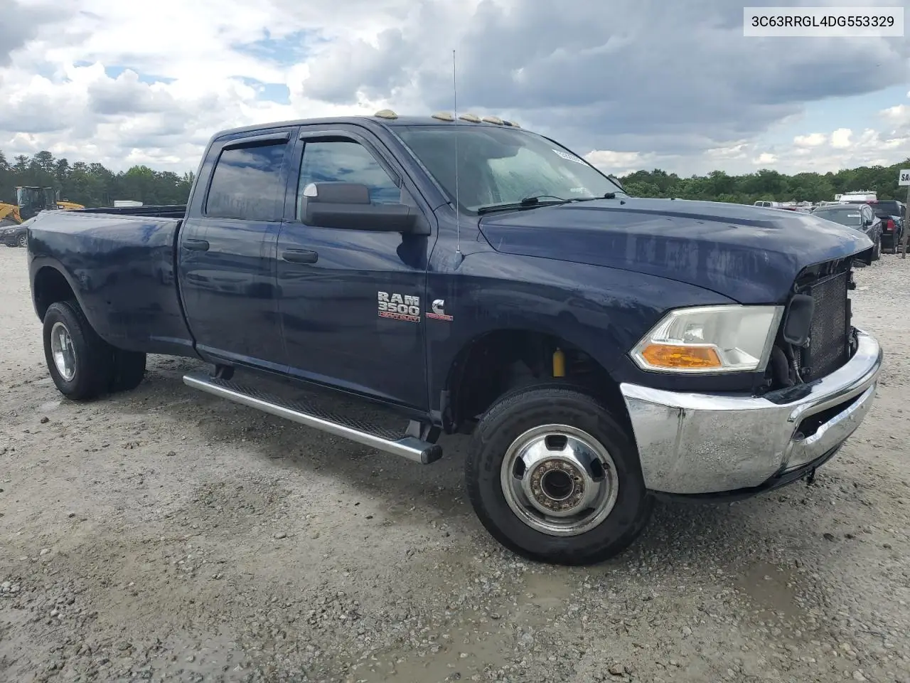 2013 Ram 3500 St VIN: 3C63RRGL4DG553329 Lot: 55828695