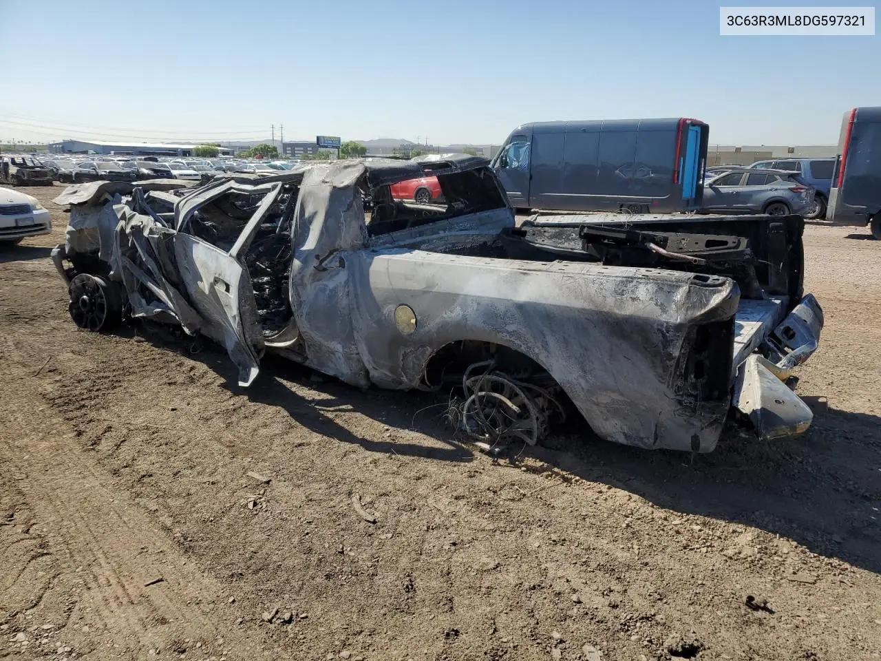 2013 Ram 3500 Laramie VIN: 3C63R3ML8DG597321 Lot: 61483775