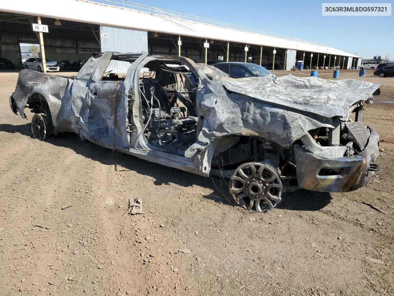 2013 Ram 3500 Laramie VIN: 3C63R3ML8DG597321 Lot: 61483775
