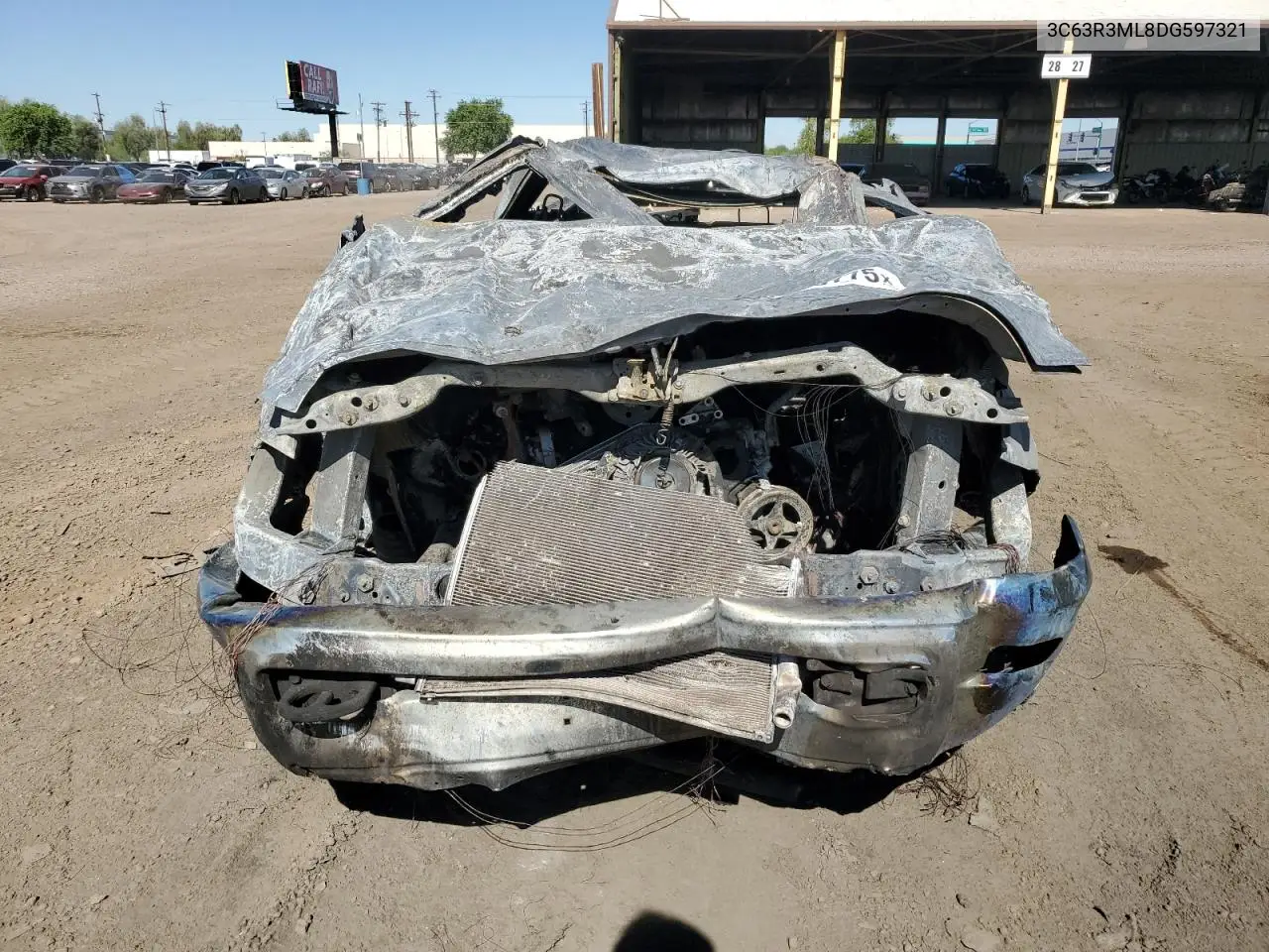 2013 Ram 3500 Laramie VIN: 3C63R3ML8DG597321 Lot: 61483775