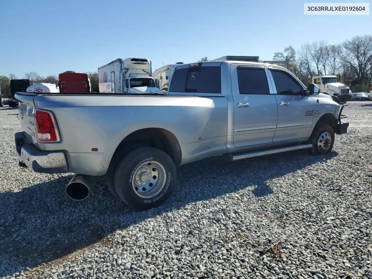 2014 Ram 3500 Laramie VIN: 3C63RRJLXEG192604 Lot: 49086685