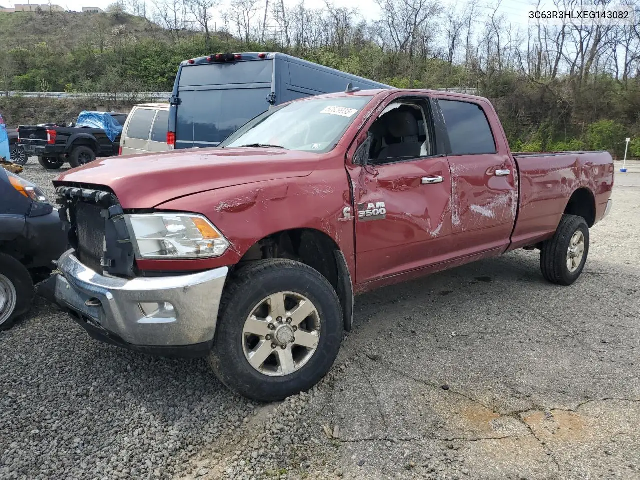 2014 Ram 3500 Slt VIN: 3C63R3HLXEG143082 Lot: 52629935