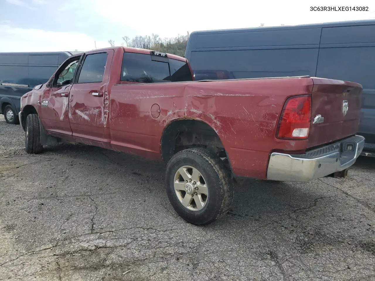 2014 Ram 3500 Slt VIN: 3C63R3HLXEG143082 Lot: 52629935