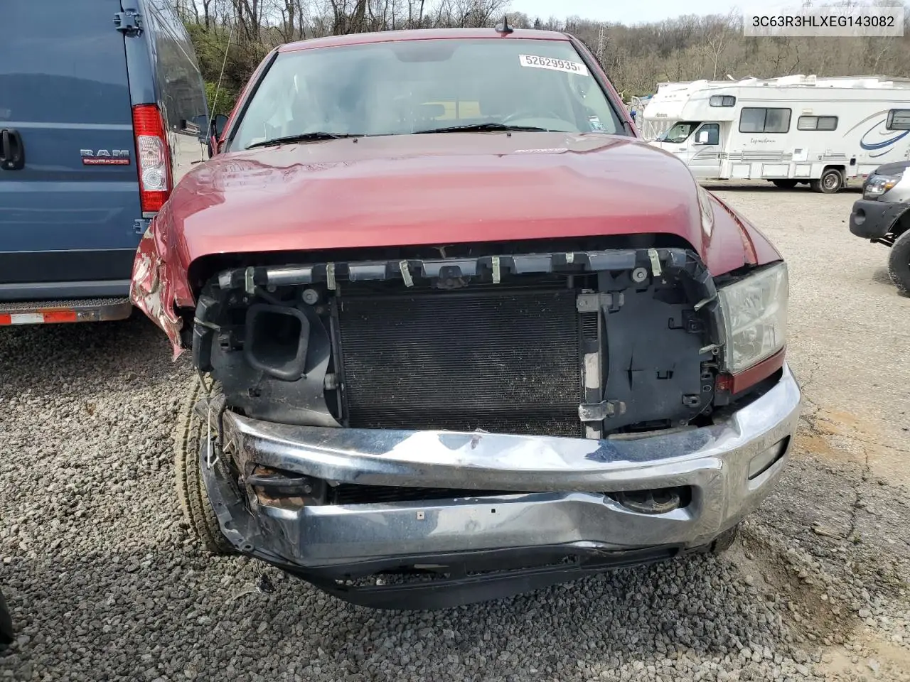2014 Ram 3500 Slt VIN: 3C63R3HLXEG143082 Lot: 52629935