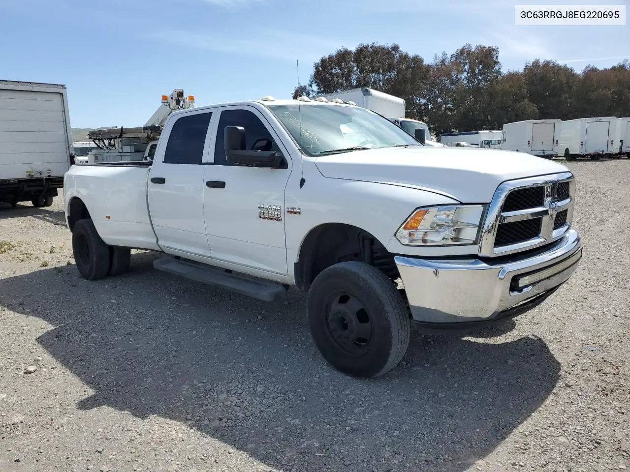 2014 Ram 3500 St VIN: 3C63RRGJ8EG220695 Lot: 57074635
