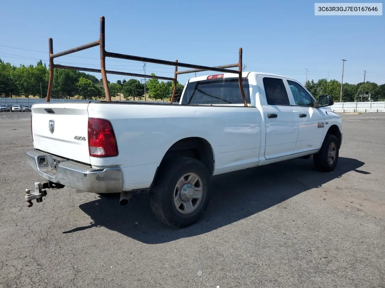 2014 Ram 3500 St VIN: 3C63R3GJ7EG167646 Lot: 62139595