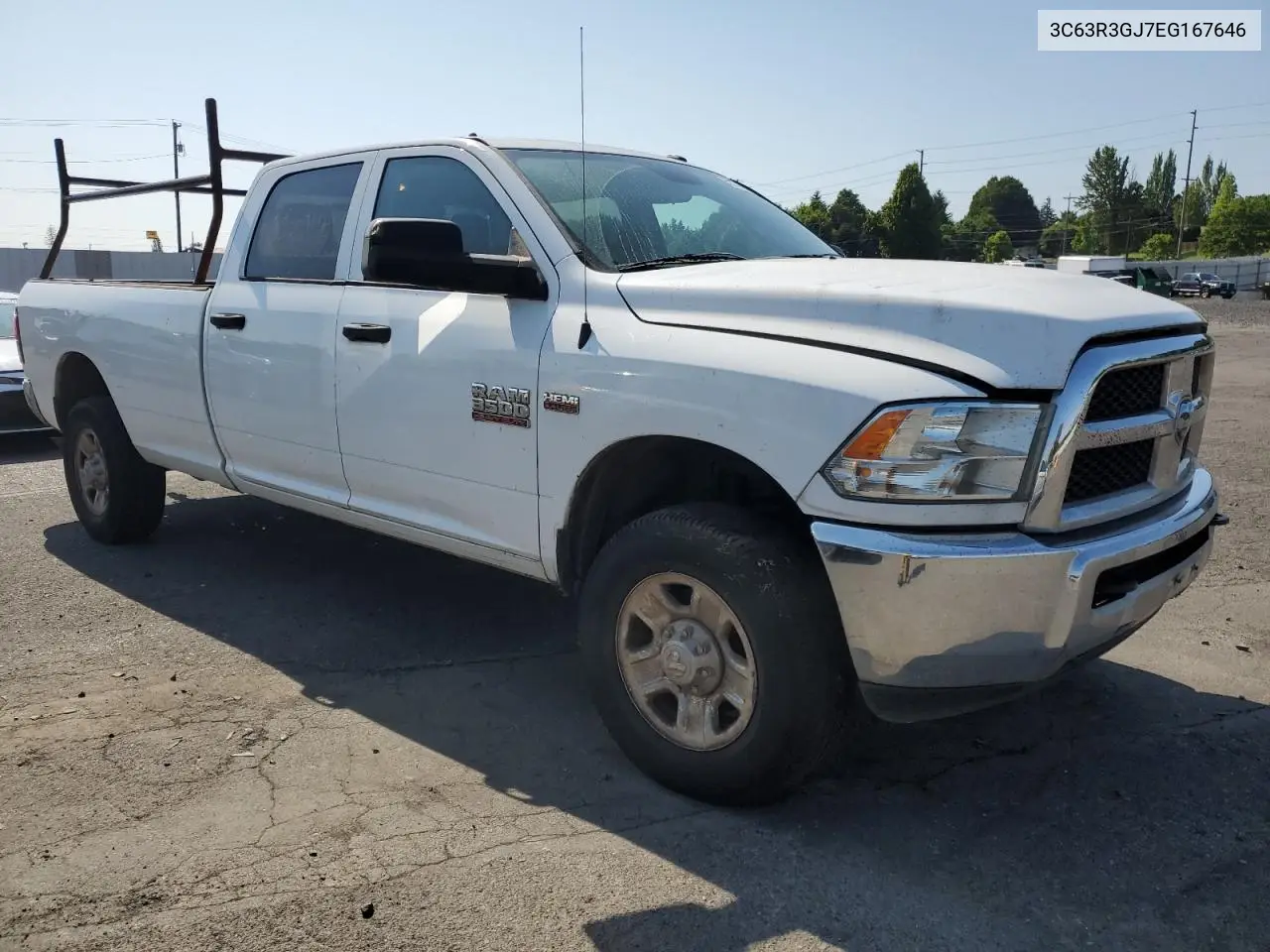 2014 Ram 3500 St VIN: 3C63R3GJ7EG167646 Lot: 62139595