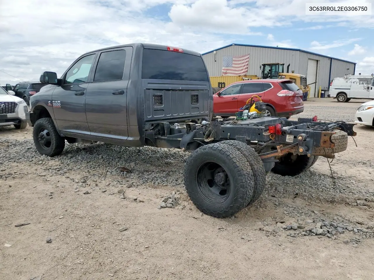 2014 Ram 3500 St VIN: 3C63RRGL2EG306750 Lot: 63517255