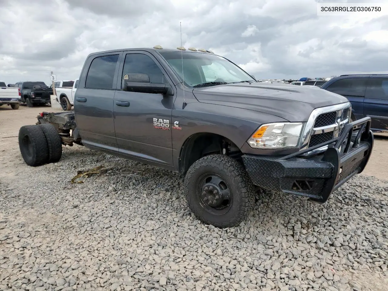 2014 Ram 3500 St VIN: 3C63RRGL2EG306750 Lot: 63517255