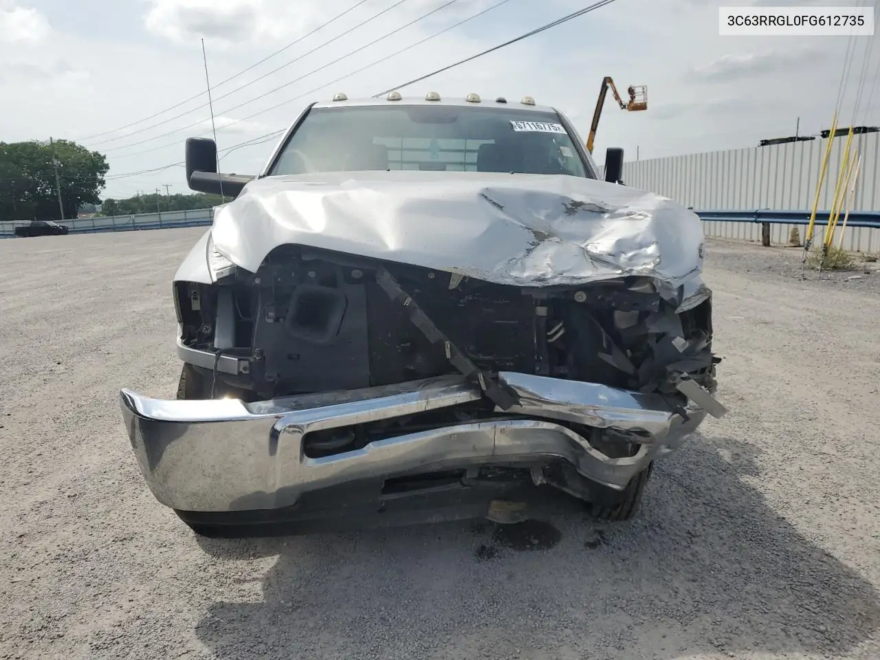 2015 Ram 3500 St VIN: 3C63RRGL0FG612735 Lot: 57116775
