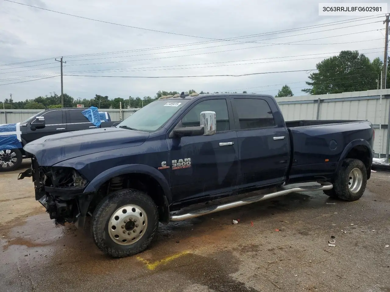 2015 Ram 3500 Laramie VIN: 3C63RRJL8FG602981 Lot: 61459415