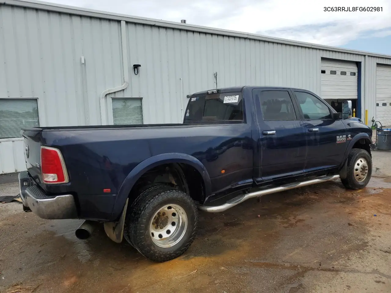 2015 Ram 3500 Laramie VIN: 3C63RRJL8FG602981 Lot: 61459415
