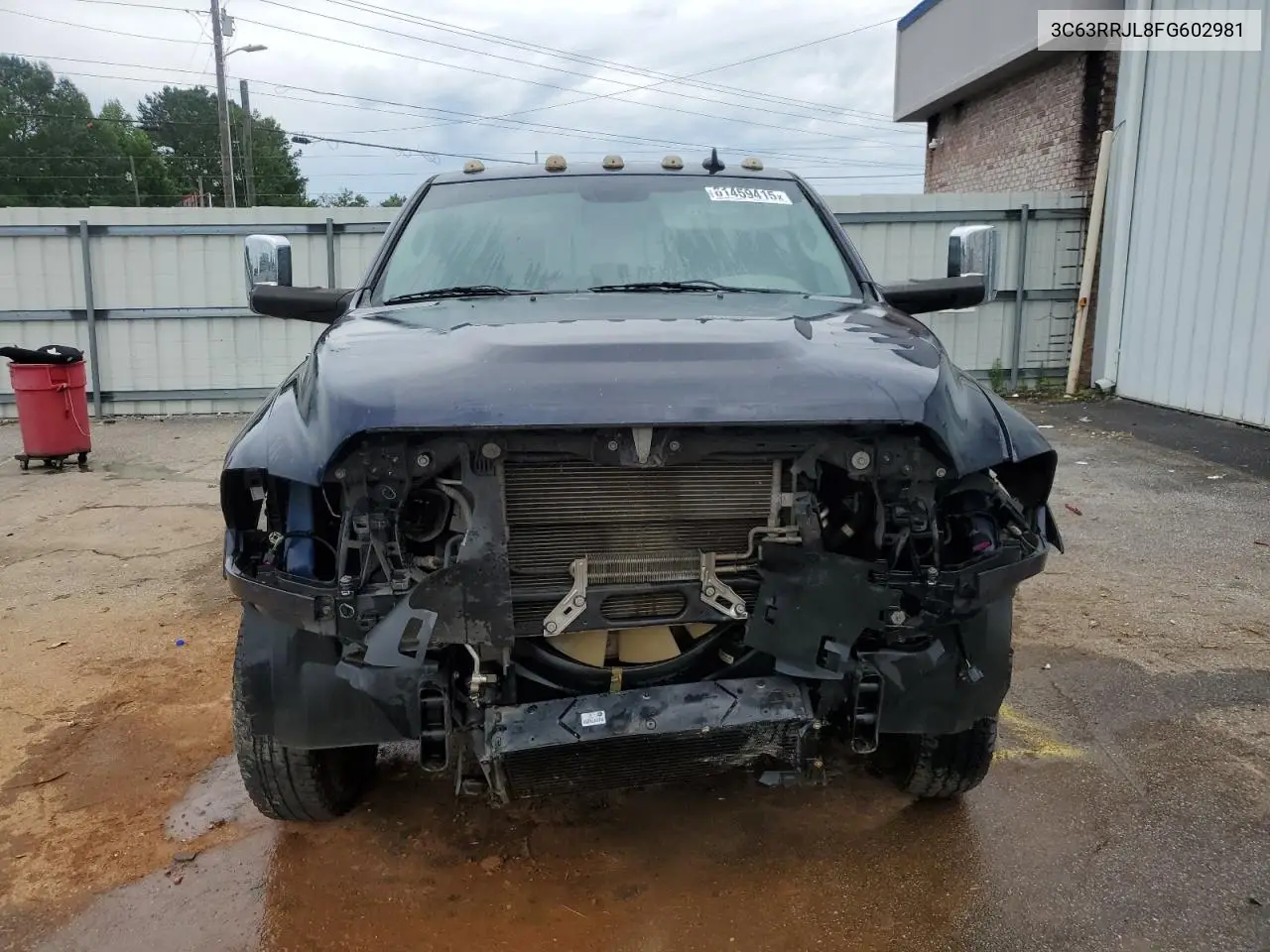 2015 Ram 3500 Laramie VIN: 3C63RRJL8FG602981 Lot: 61459415