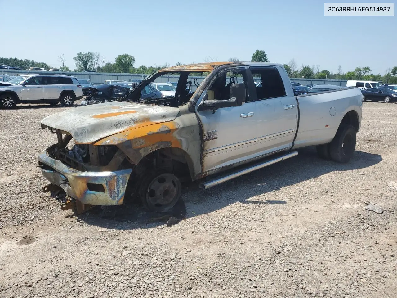 2015 Ram 3500 Slt VIN: 3C63RRHL6FG514937 Lot: 61826785