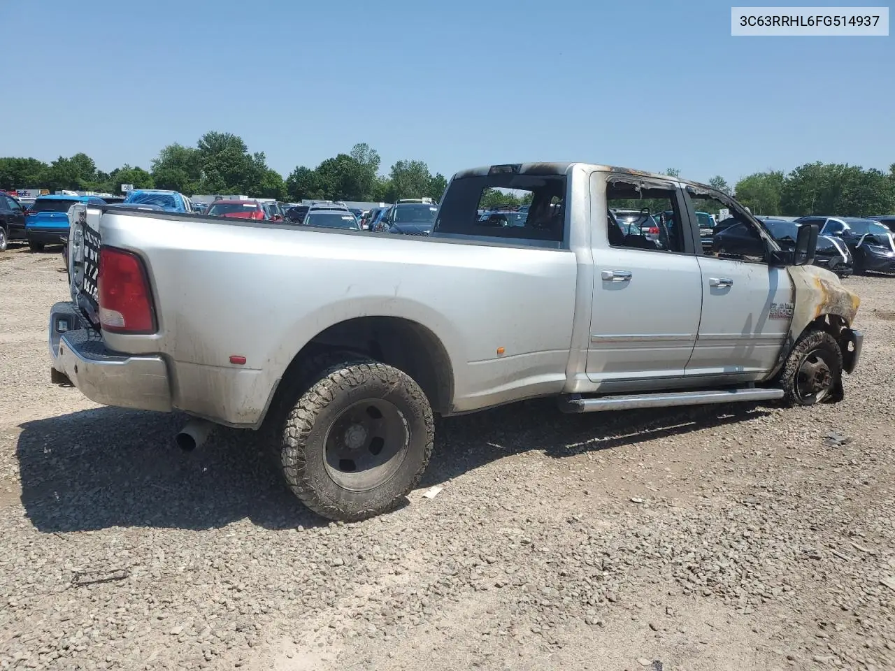 2015 Ram 3500 Slt VIN: 3C63RRHL6FG514937 Lot: 61826785