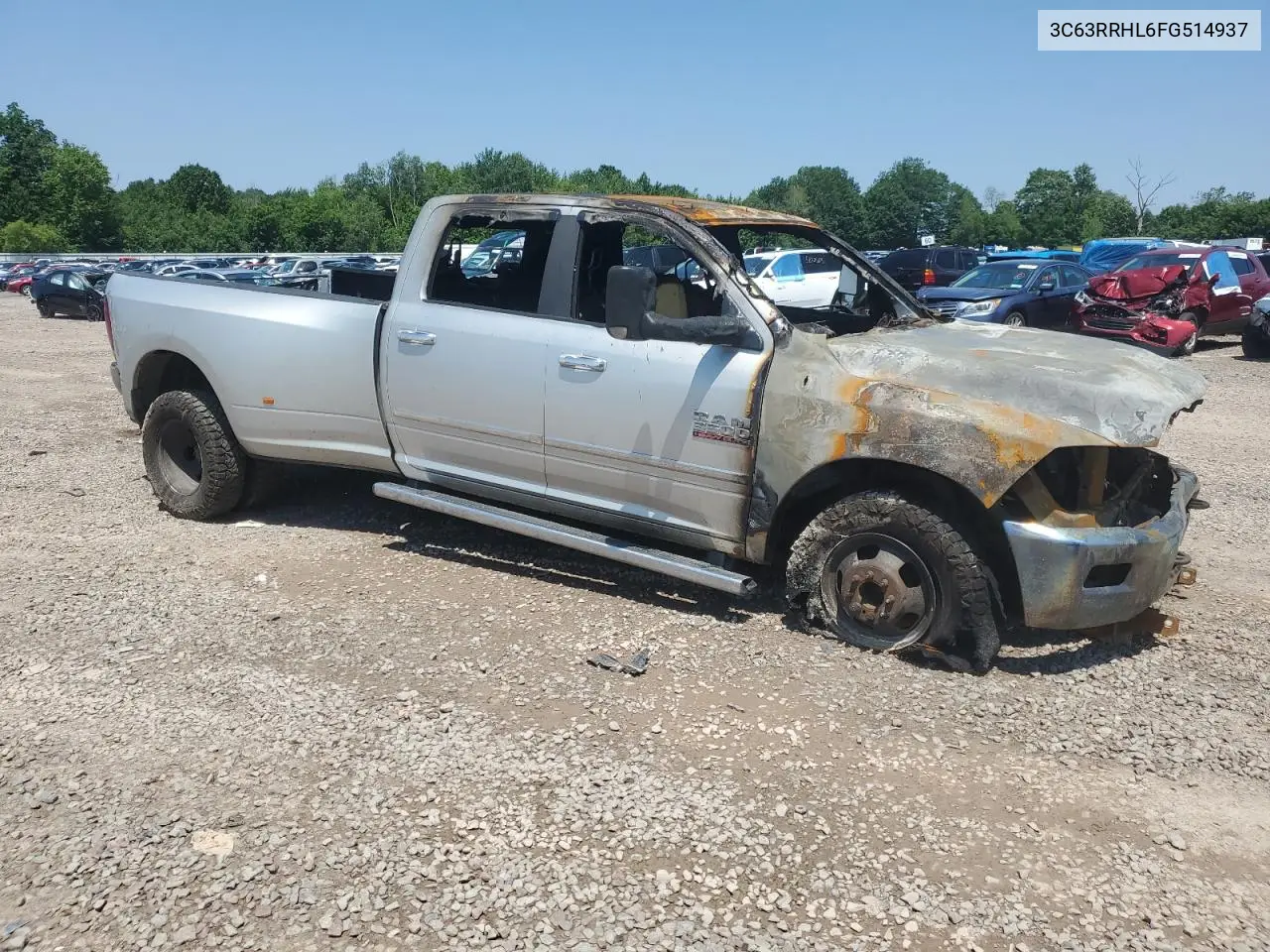 2015 Ram 3500 Slt VIN: 3C63RRHL6FG514937 Lot: 61826785