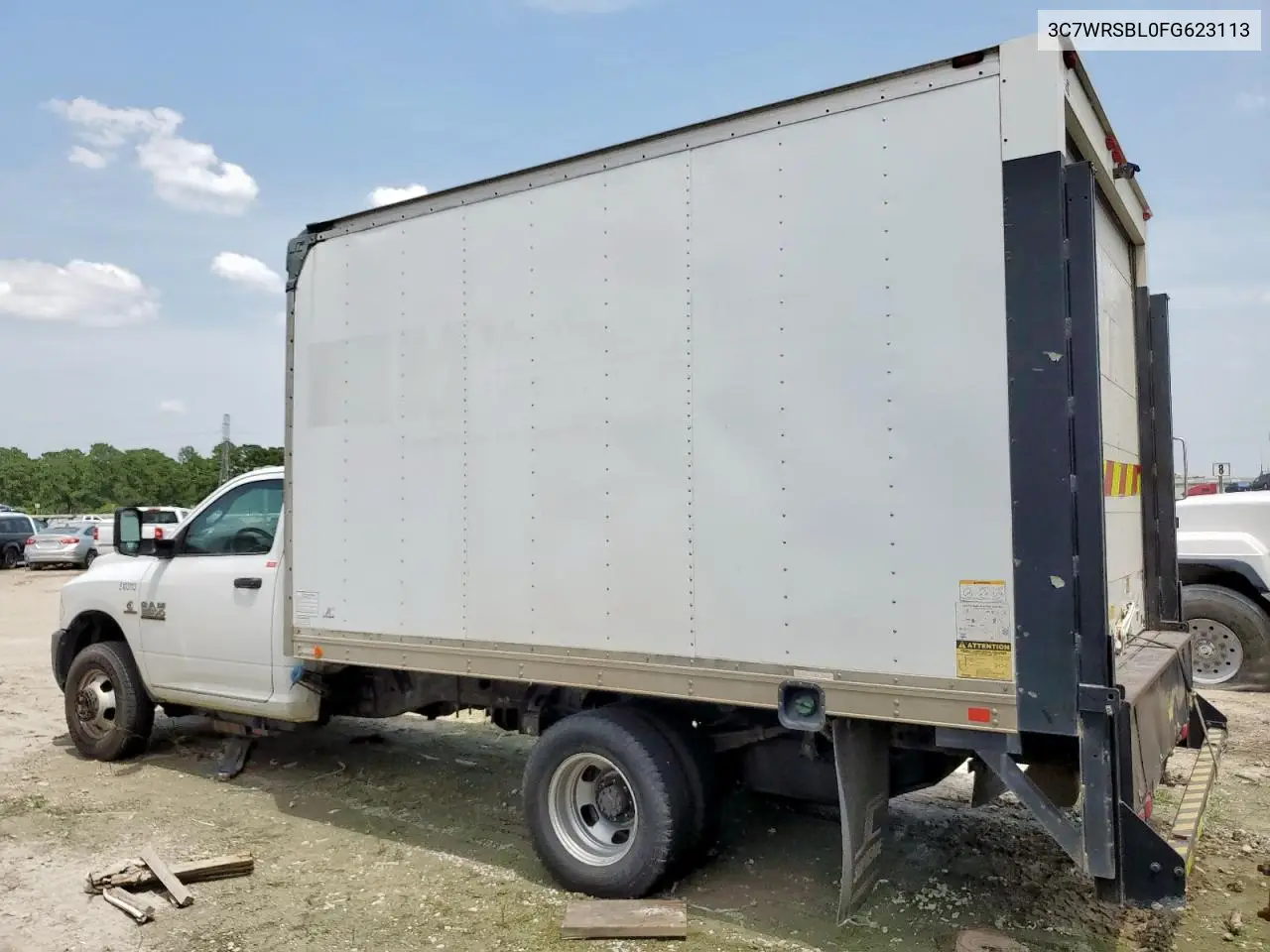 2015 Ram 3500 VIN: 3C7WRSBL0FG623113 Lot: 62967005