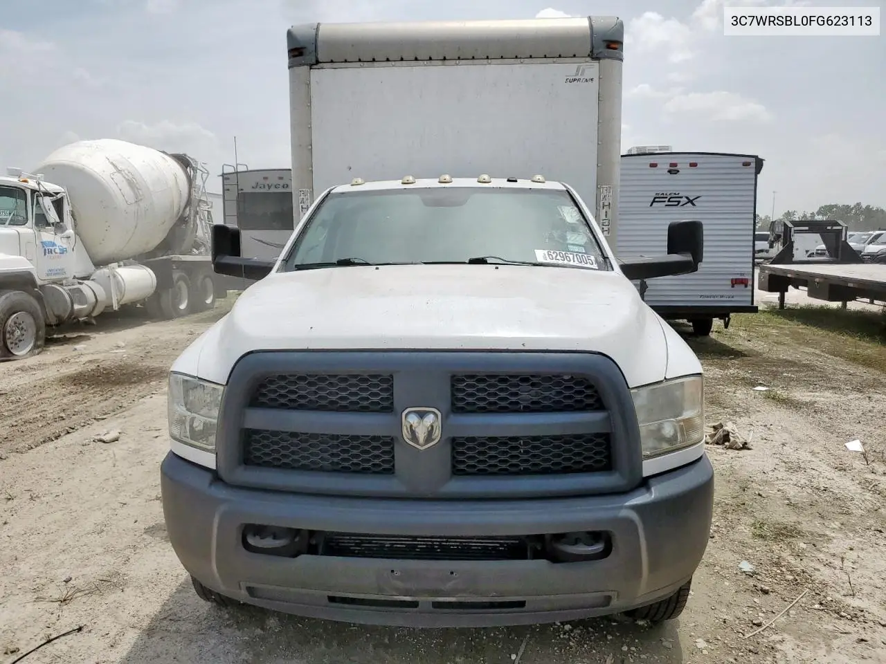 2015 Ram 3500 VIN: 3C7WRSBL0FG623113 Lot: 62967005