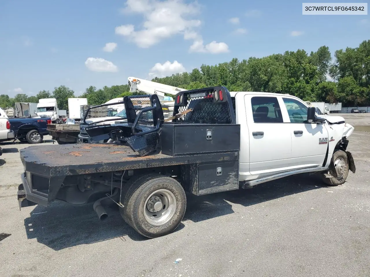 2015 Ram 3500 VIN: 3C7WRTCL9FG645342 Lot: 63588465