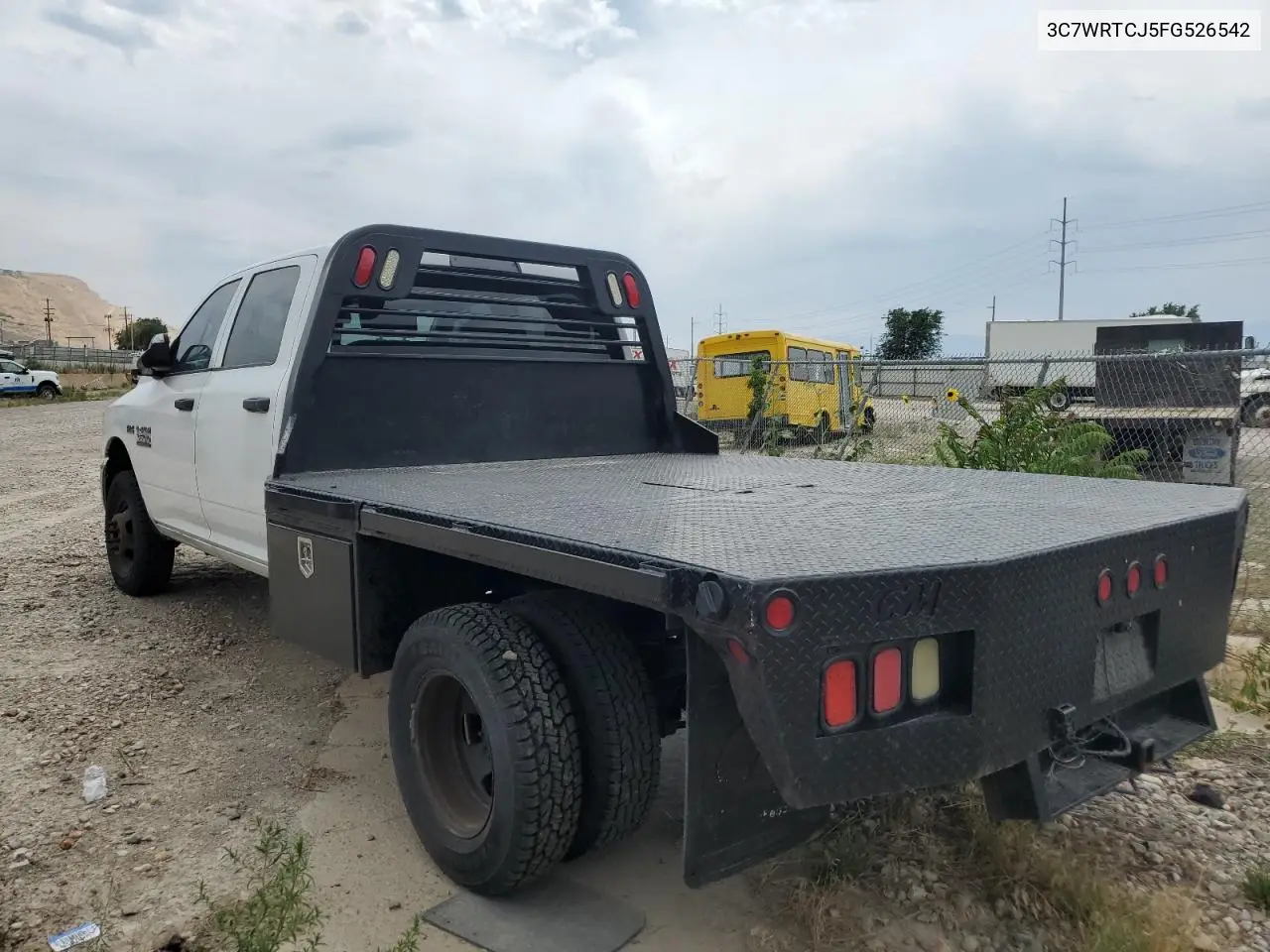 2015 Ram 3500 VIN: 3C7WRTCJ5FG526542 Lot: 64373355