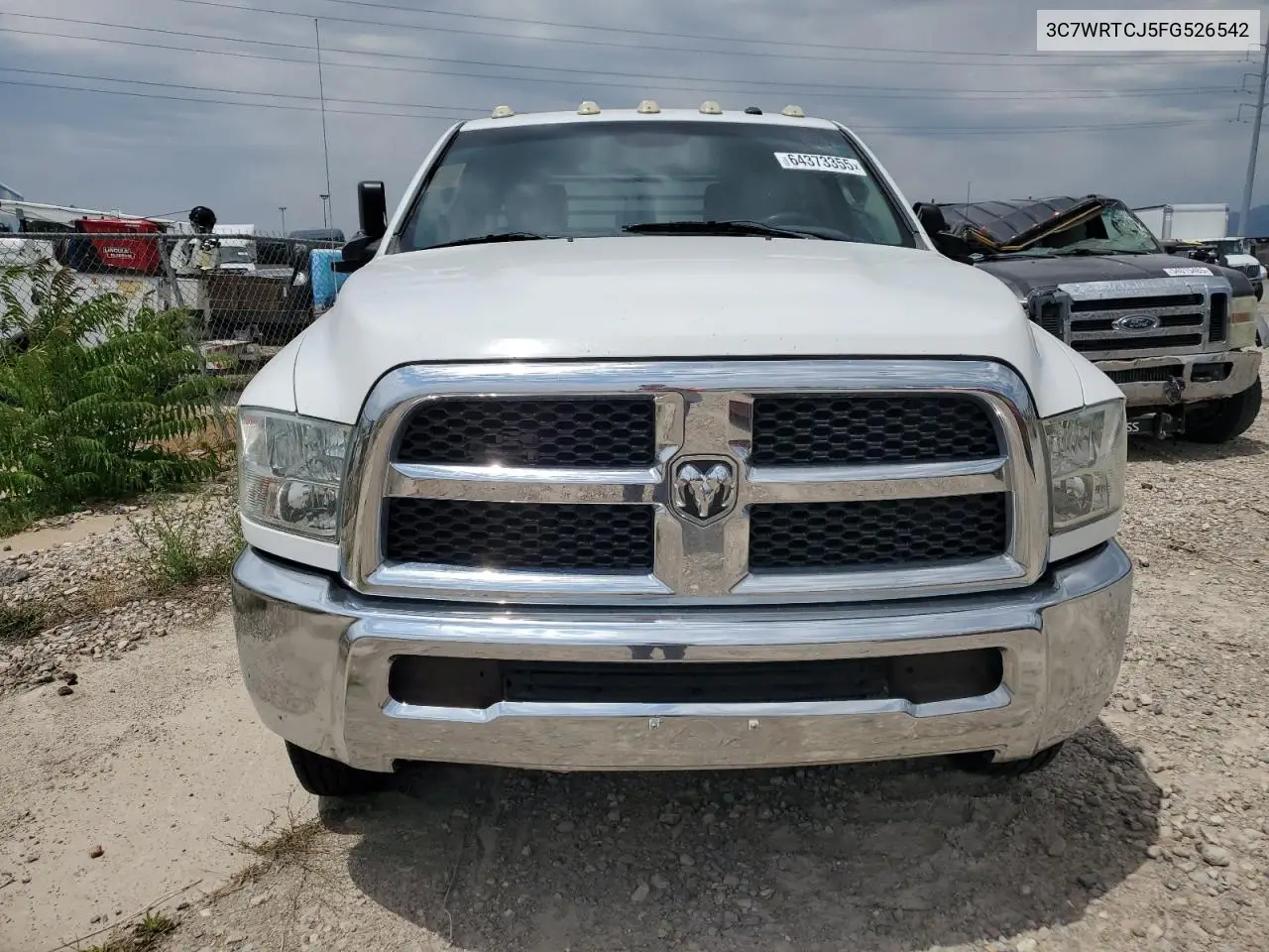 2015 Ram 3500 VIN: 3C7WRTCJ5FG526542 Lot: 64373355