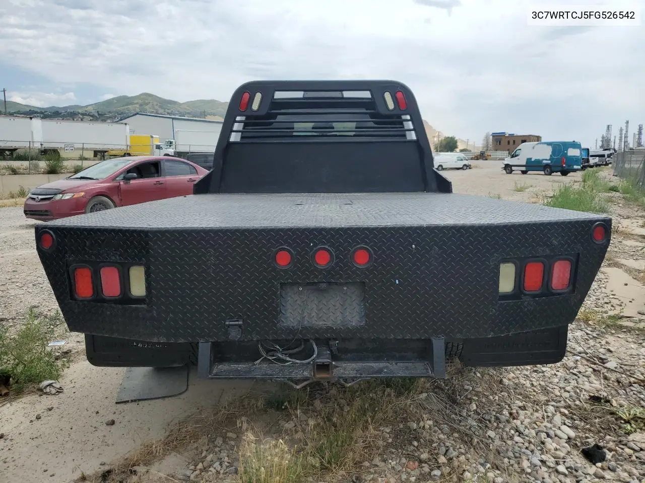 2015 Ram 3500 VIN: 3C7WRTCJ5FG526542 Lot: 64373355