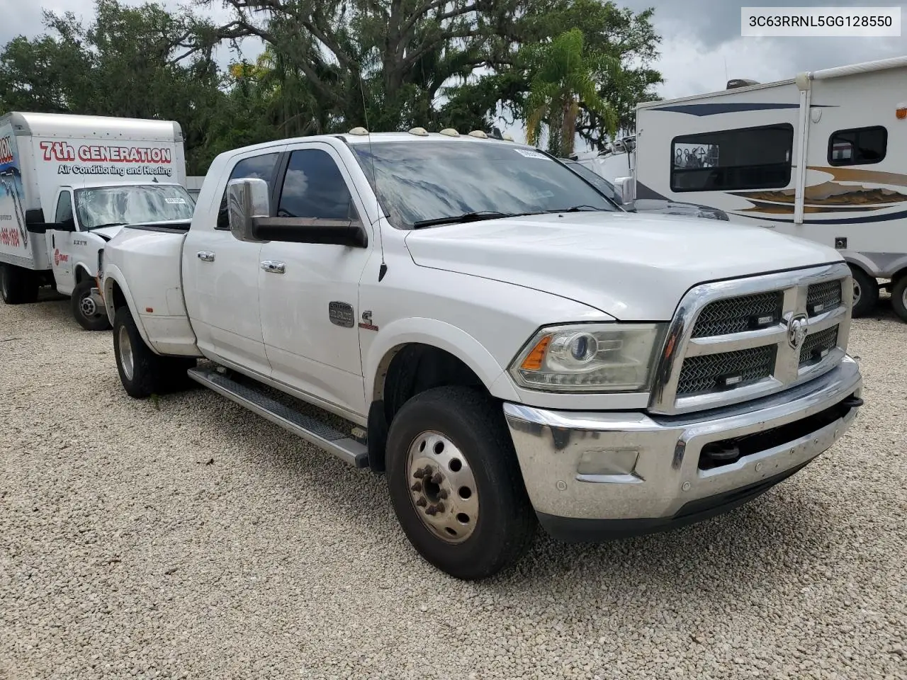 2016 Ram 3500 Longhorn VIN: 3C63RRNL5GG128550 Lot: 60654135