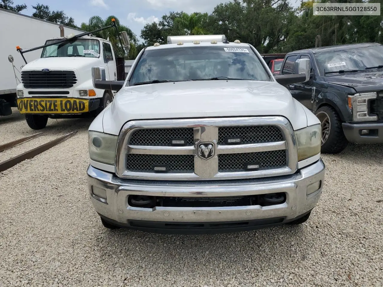 2016 Ram 3500 Longhorn VIN: 3C63RRNL5GG128550 Lot: 60654135