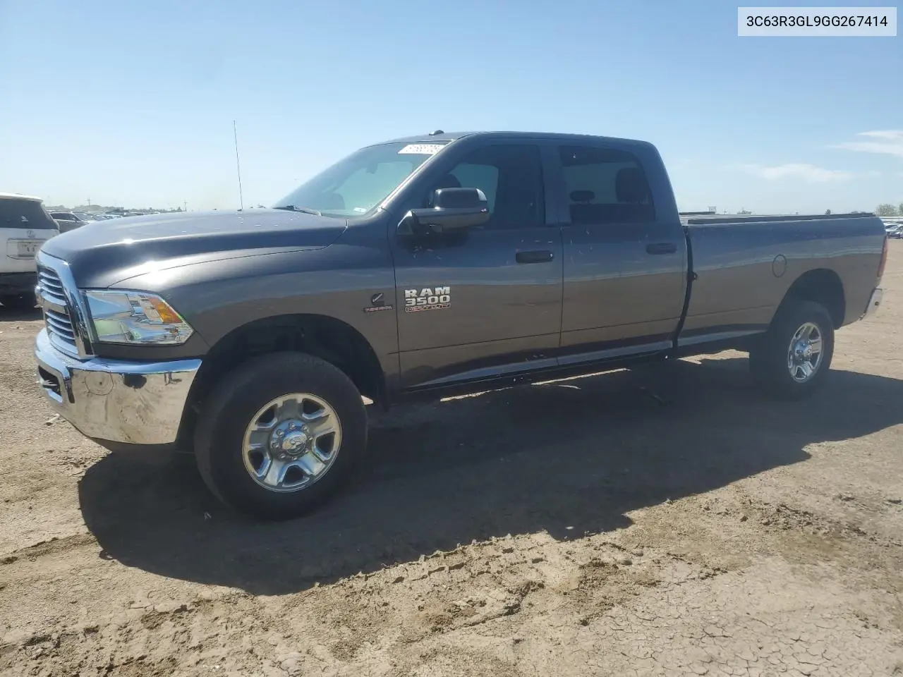 2016 Ram 3500 St VIN: 3C63R3GL9GG267414 Lot: 61665705