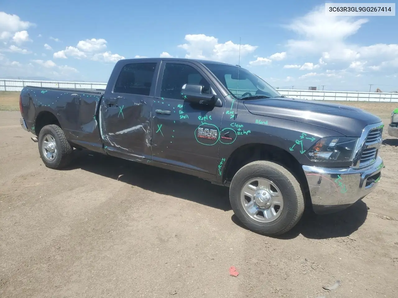 2016 Ram 3500 St VIN: 3C63R3GL9GG267414 Lot: 61665705