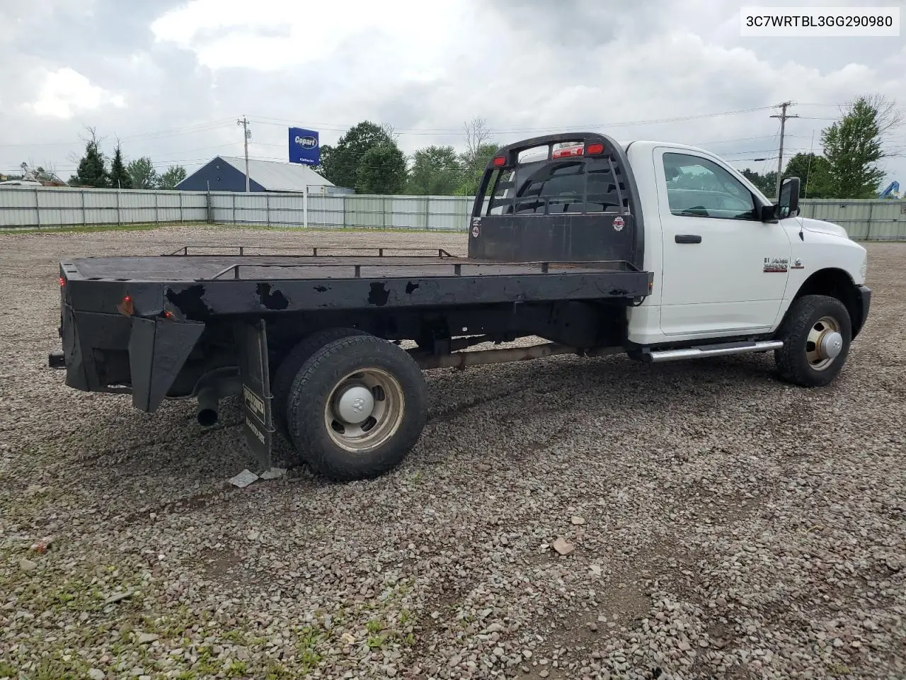 2016 Ram 3500 VIN: 3C7WRTBL3GG290980 Lot: 63437205