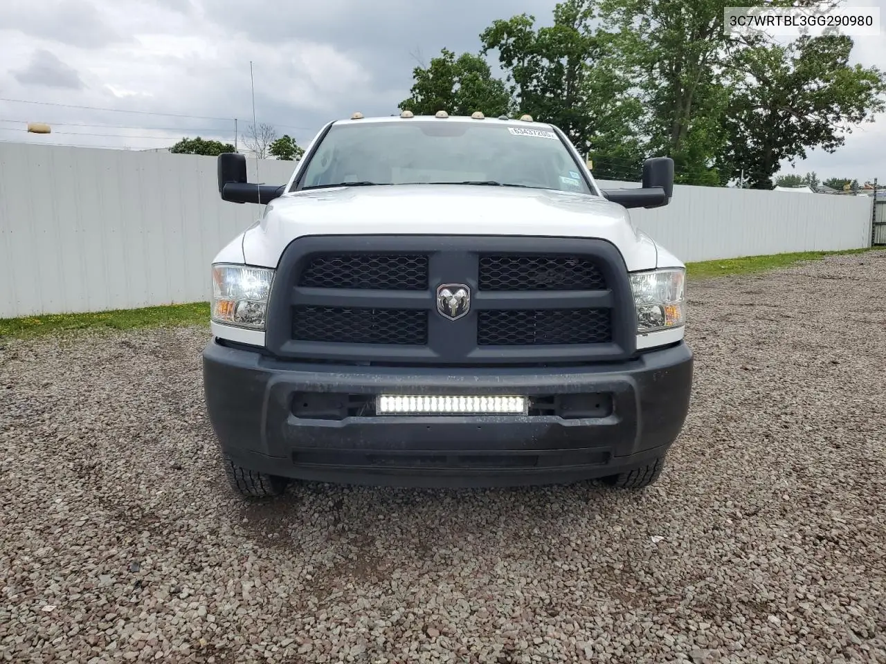 2016 Ram 3500 VIN: 3C7WRTBL3GG290980 Lot: 63437205