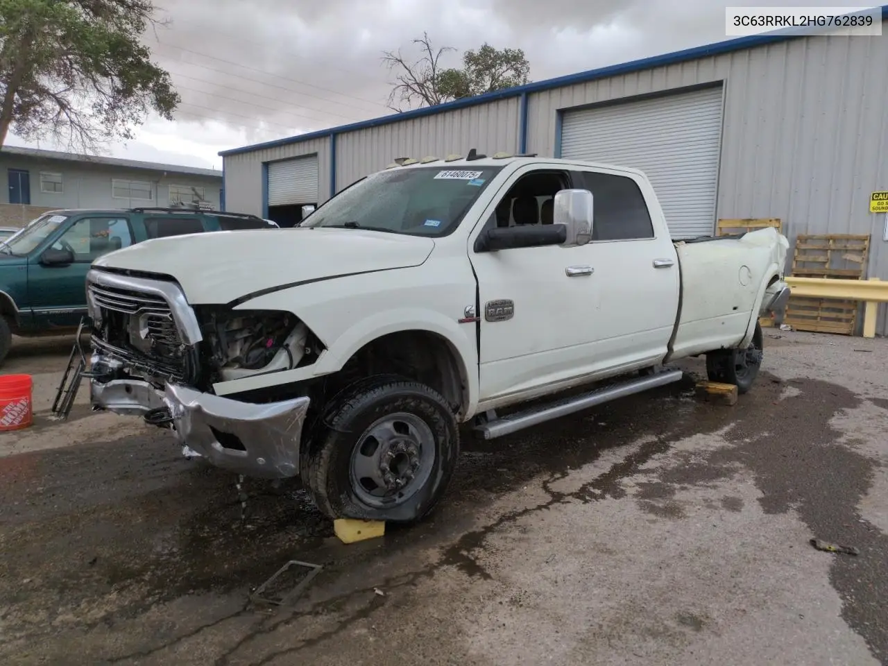 2017 Ram 3500 Longhorn VIN: 3C63RRKL2HG762839 Lot: 61460075