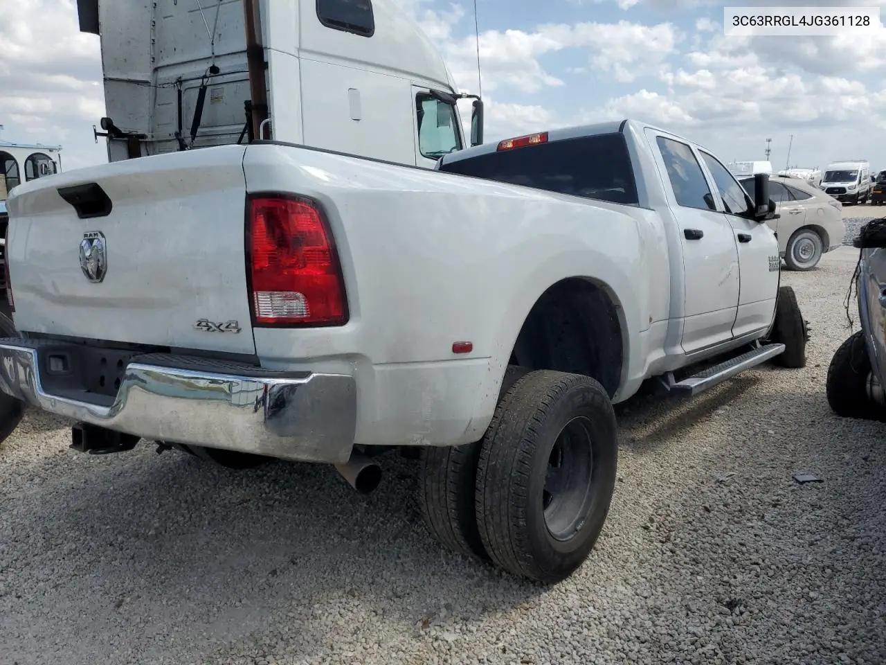 2018 Ram 3500 St VIN: 3C63RRGL4JG361128 Lot: 50512615